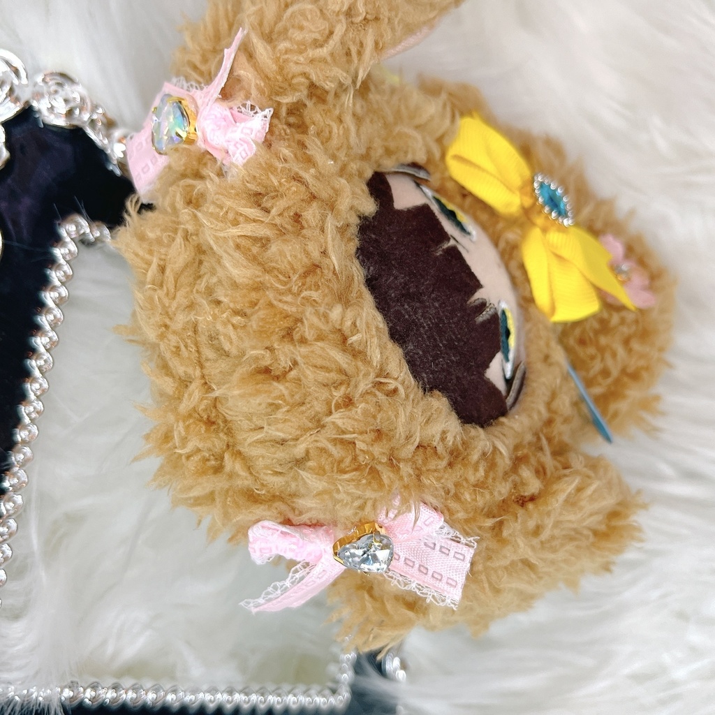 天使のプードル 青×黄カラー