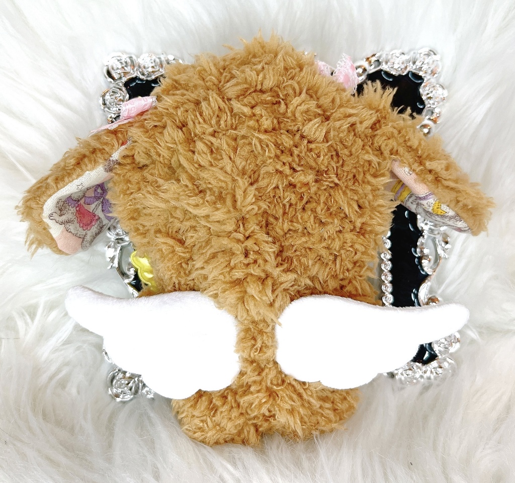 天使のプードル 青×黄カラー