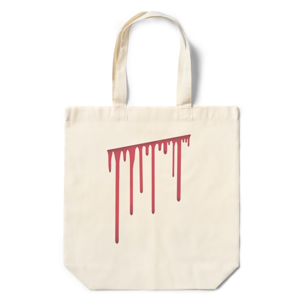 滴る血エコバッグ