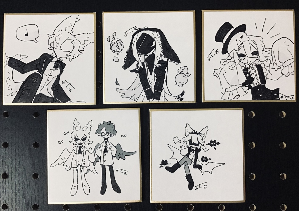 ミニ色紙（５種）