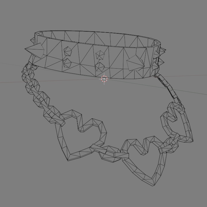 ハート首輪 Kawaii Heart Collar/Choker