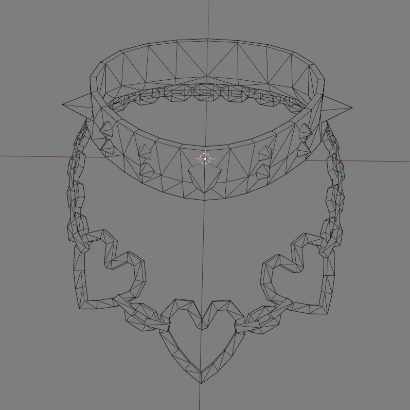 ハート首輪 Kawaii Heart Collar/Choker