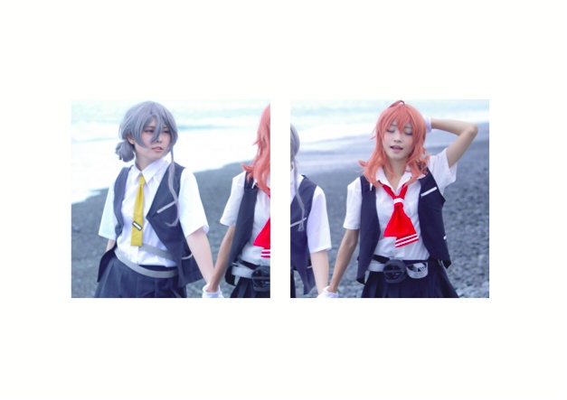【完売】潮風と恋のエチュード【第四駆逐隊コスプレ百合写真集】