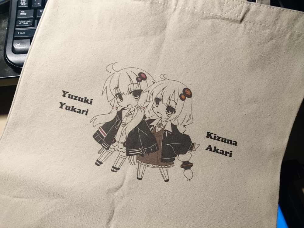 ゆづきずトートバッグ