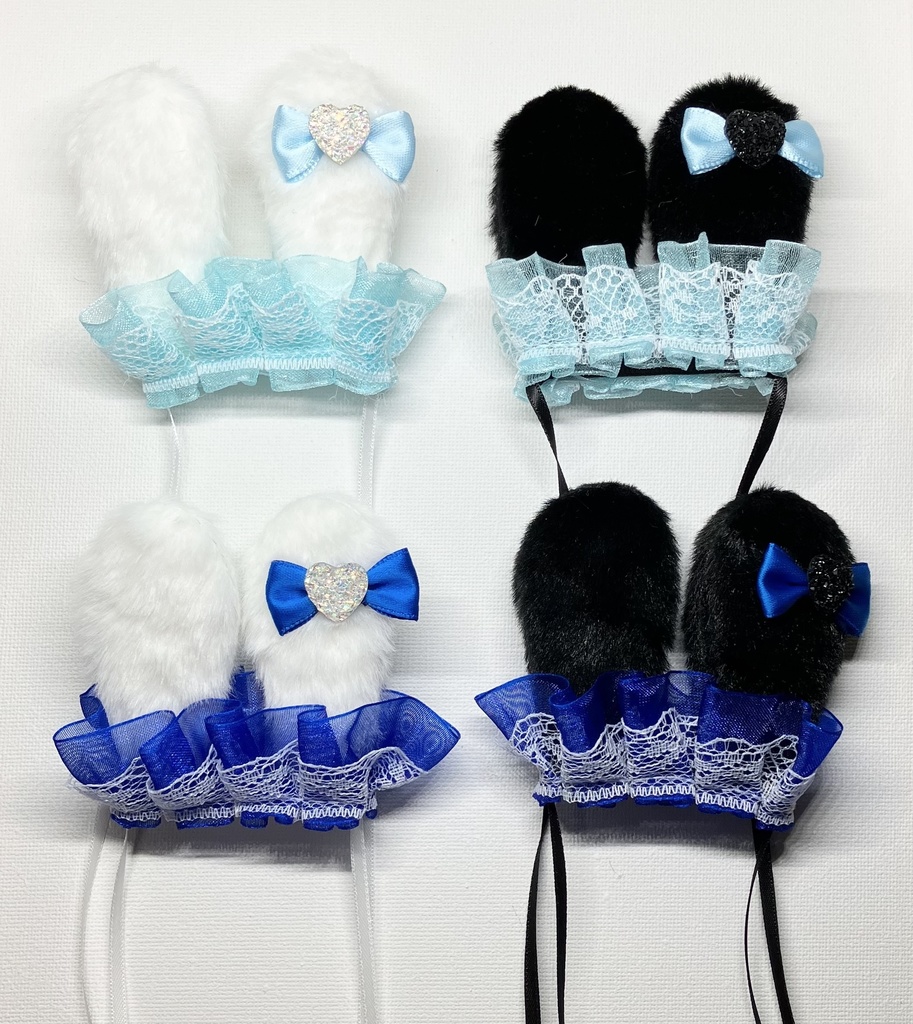 ぬいちゃん用 うさ耳バンド