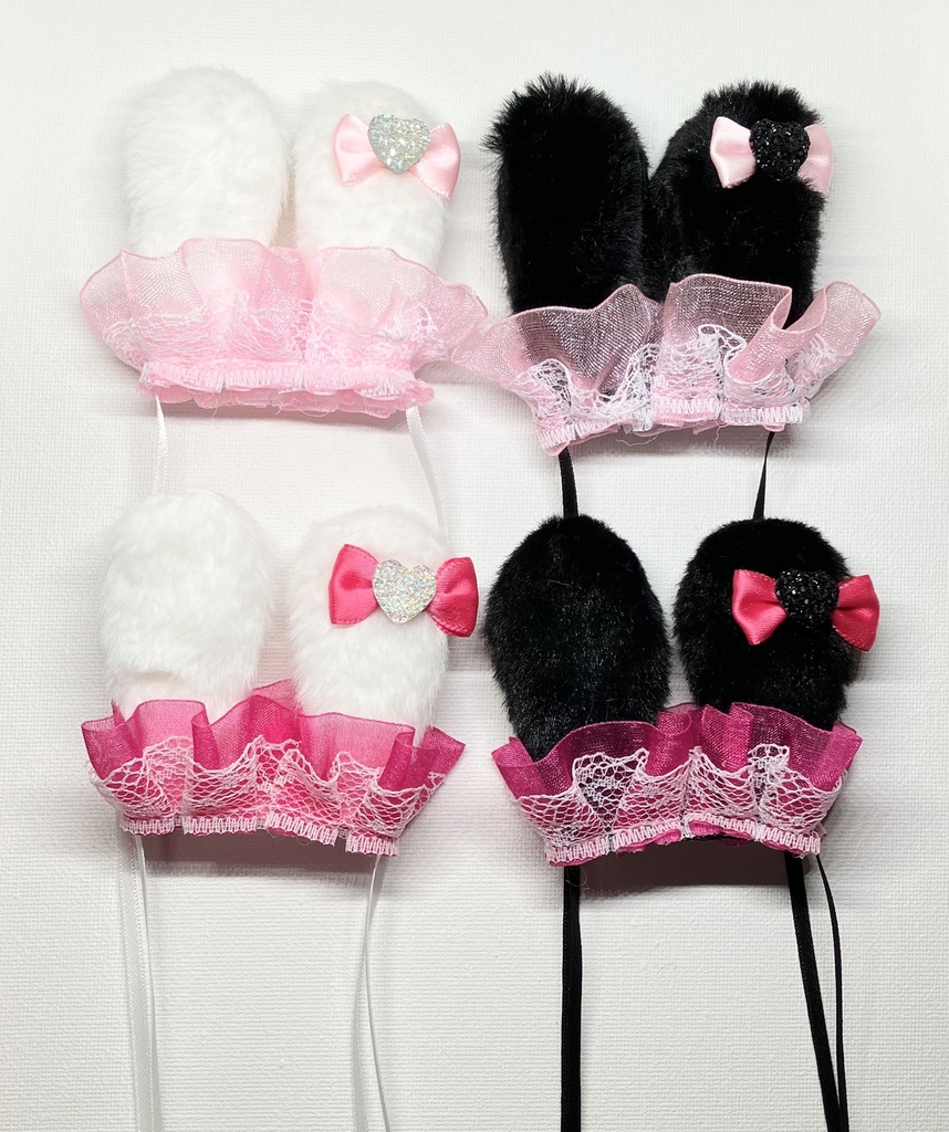 ぬいちゃん用 うさ耳バンド