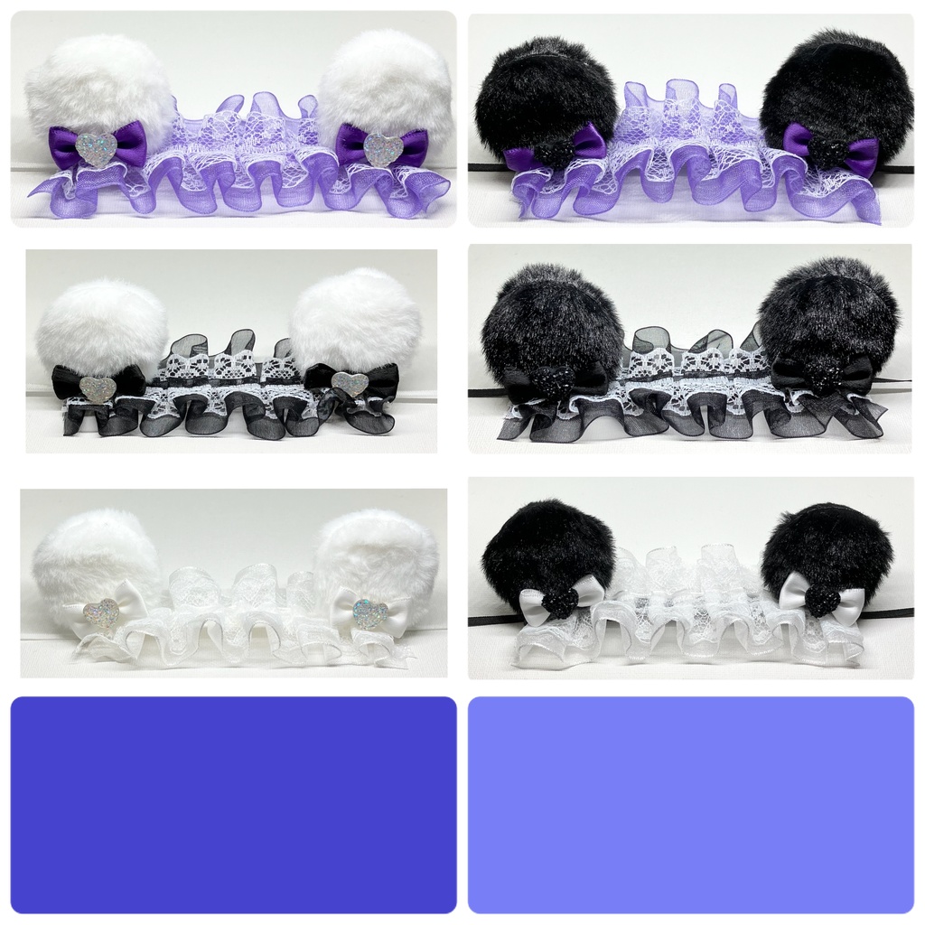 ぬいちゃん用 くま耳バンド