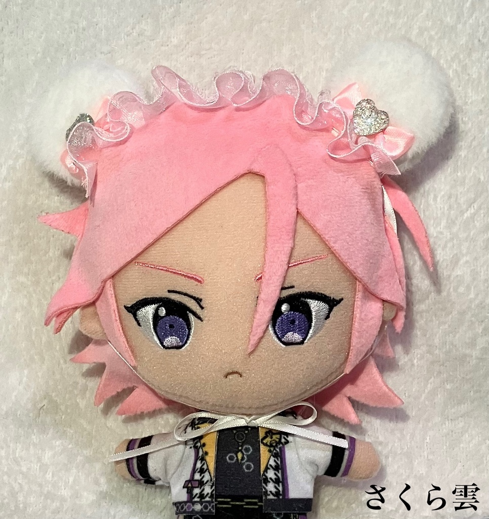 ぬいちゃん用 くま耳バンド