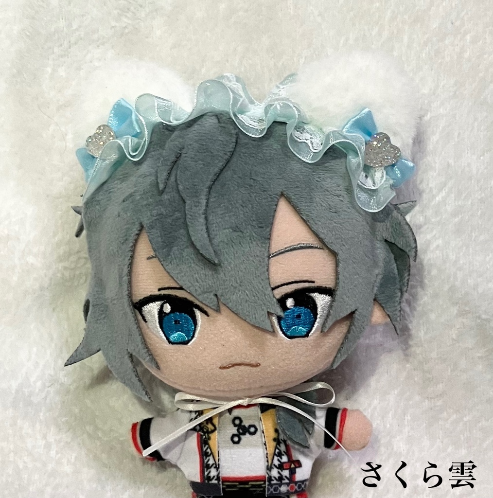 ぬいちゃん用 ねこ耳バンド