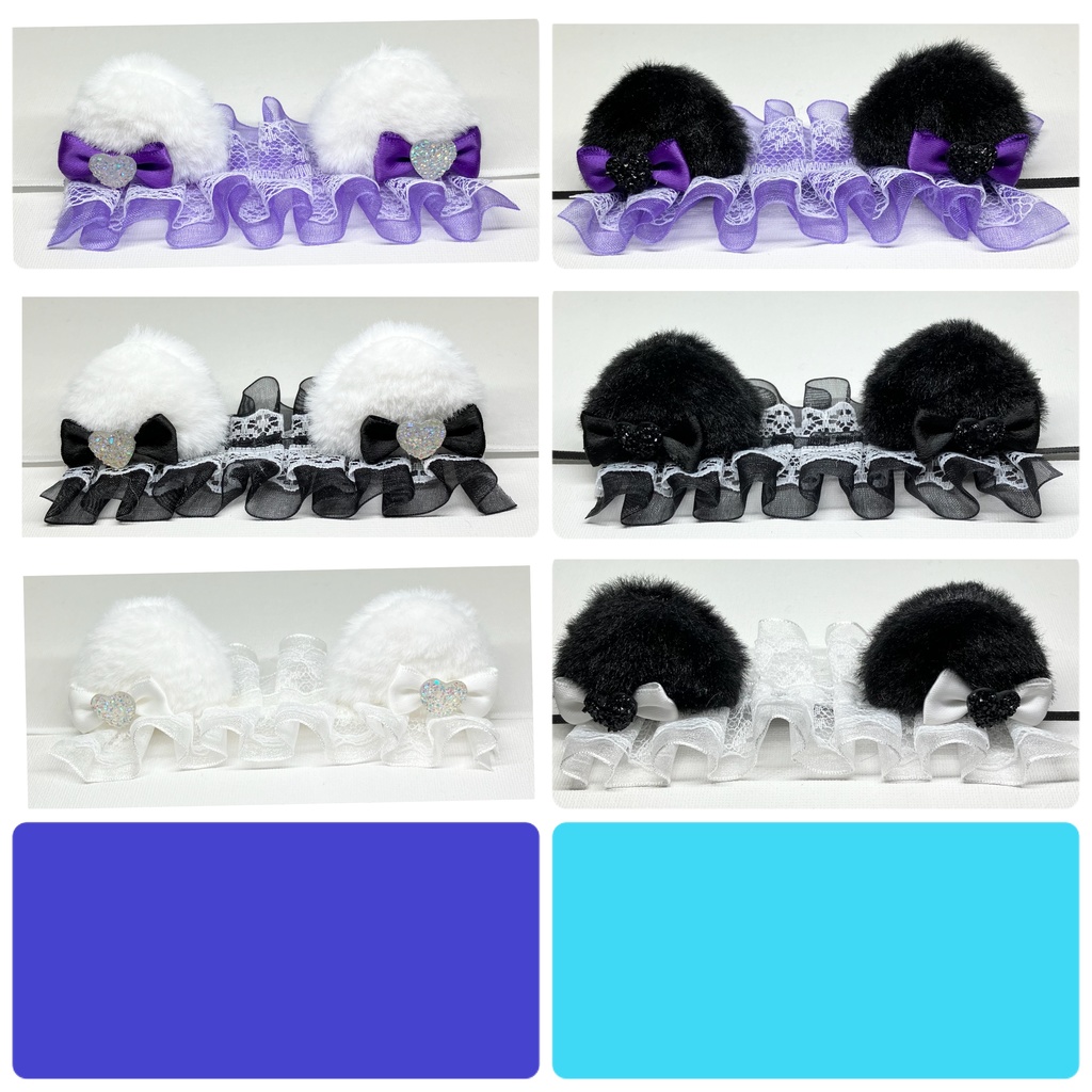 ぬいちゃん用 ねこ耳バンド