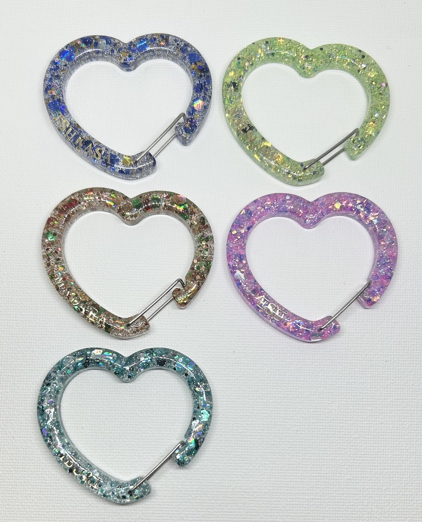 あんスタ お名前入りハートカラビナ