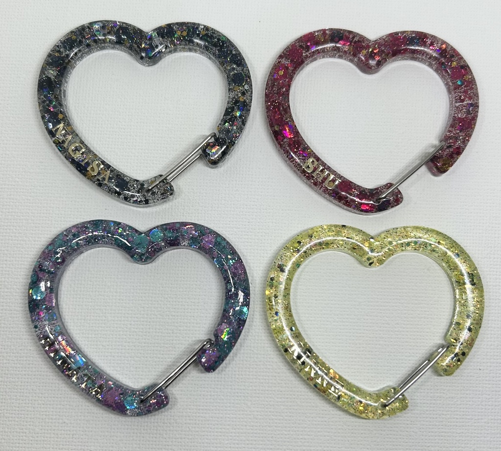 あんスタ お名前入りハートカラビナ