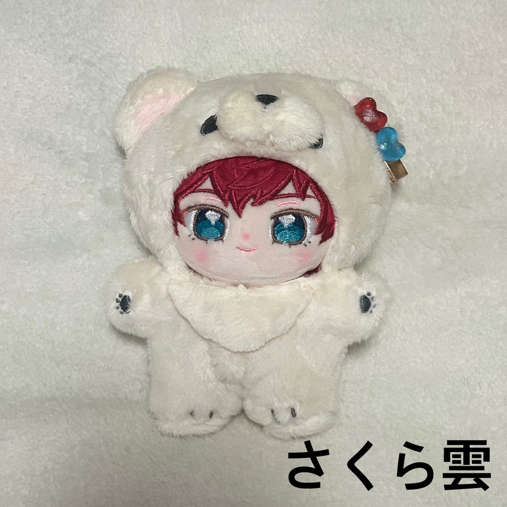 カラフルハートクリップ