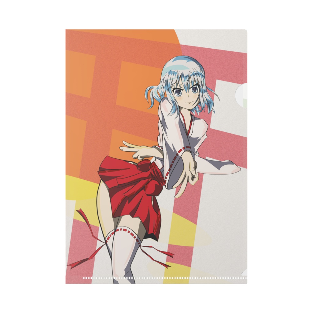 クリアファイル 正月用、クリスマス用イラスト