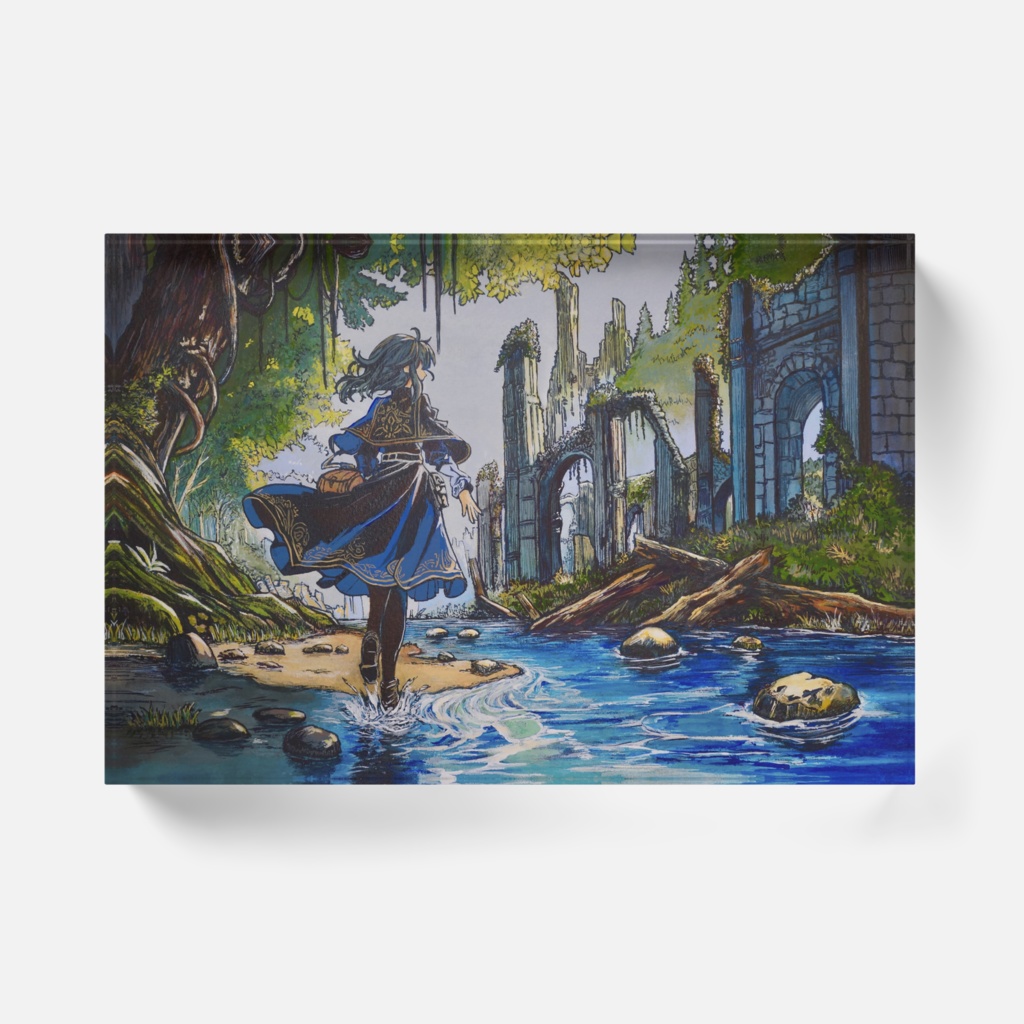 アクリルブロック20250518 - 148x100mm - クリア