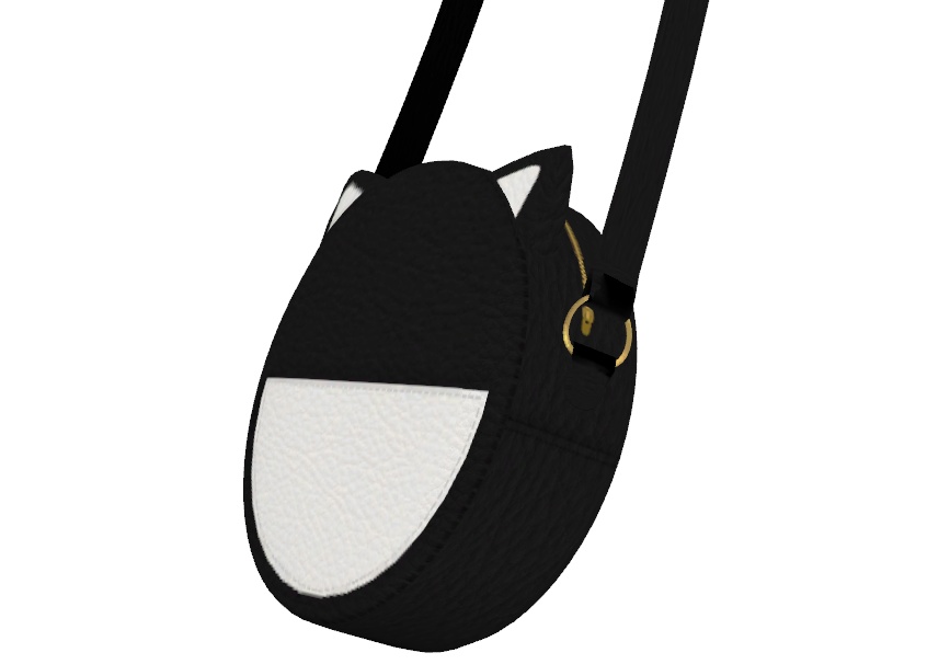 【VRChat想定】ねこみみバッグ