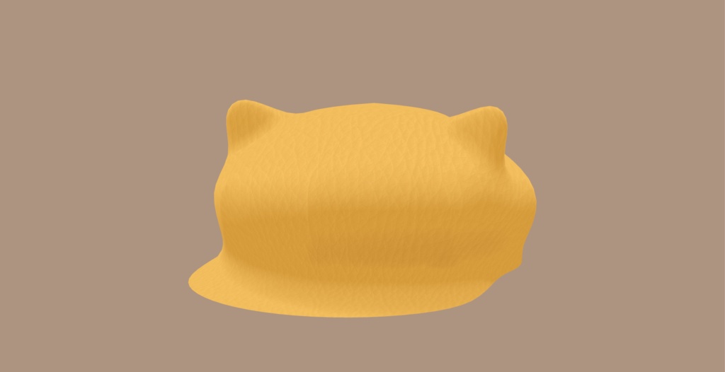 【VRChat想定】ねこみみキャップ