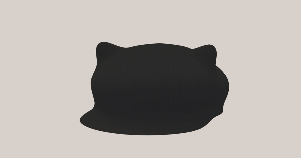 【VRChat想定】ねこみみキャップ