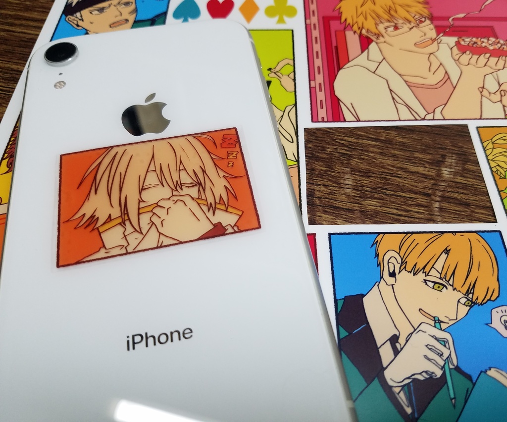 デジタルイラスト オリジナル トランプ擬人化シリーズ ステッカー シール シート売り