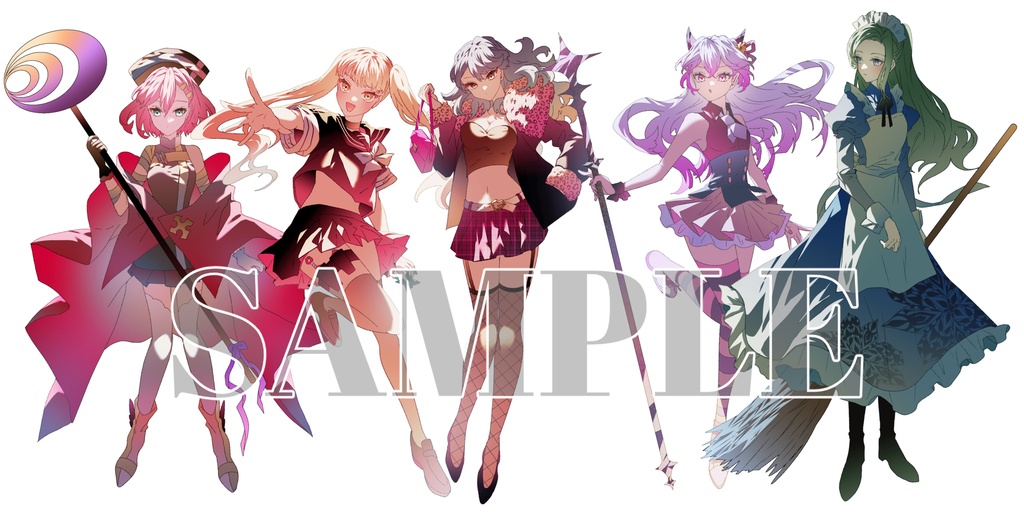 イラストオーダー TRPG グッズ キャラクター 立ち絵