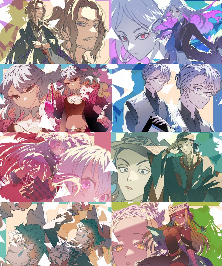 イラストオーダー　TRPG　グッズ　キャラクター　立ち絵