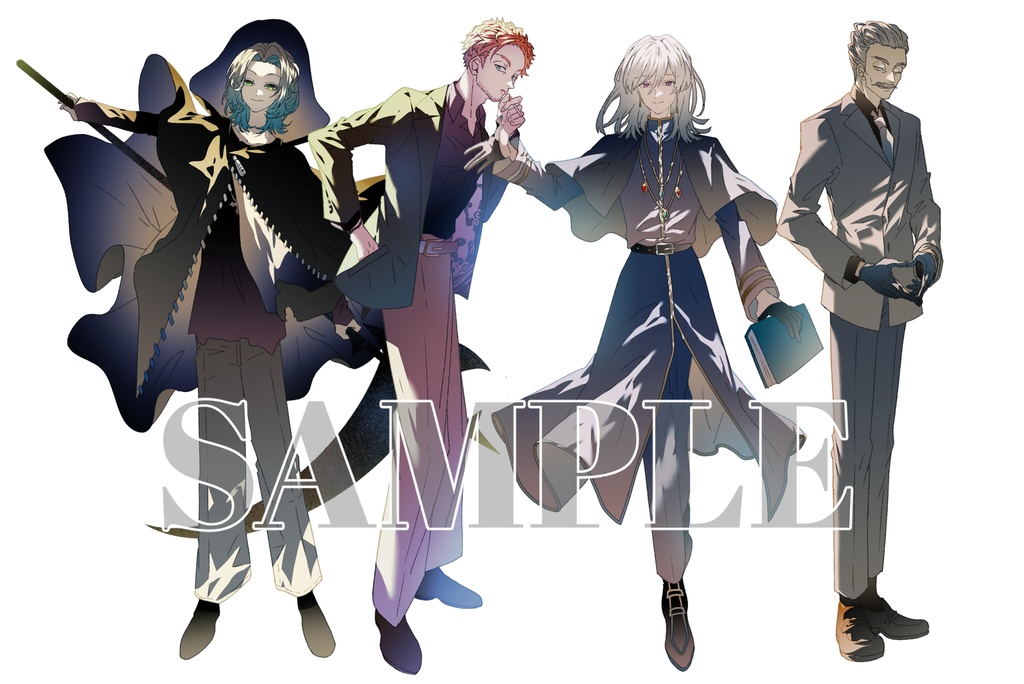 イラストオーダー TRPG グッズ キャラクター 立ち絵