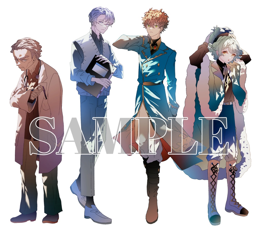 イラストオーダー TRPG グッズ キャラクター 立ち絵