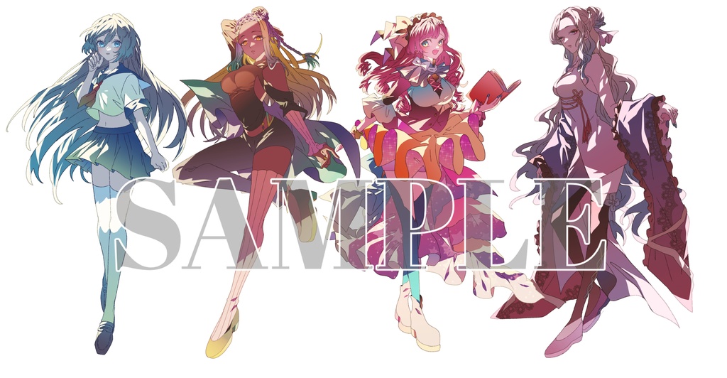 イラストオーダー TRPG グッズ キャラクター 立ち絵