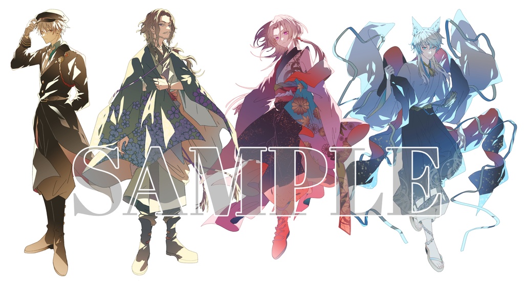 イラストオーダー TRPG グッズ キャラクター 立ち絵