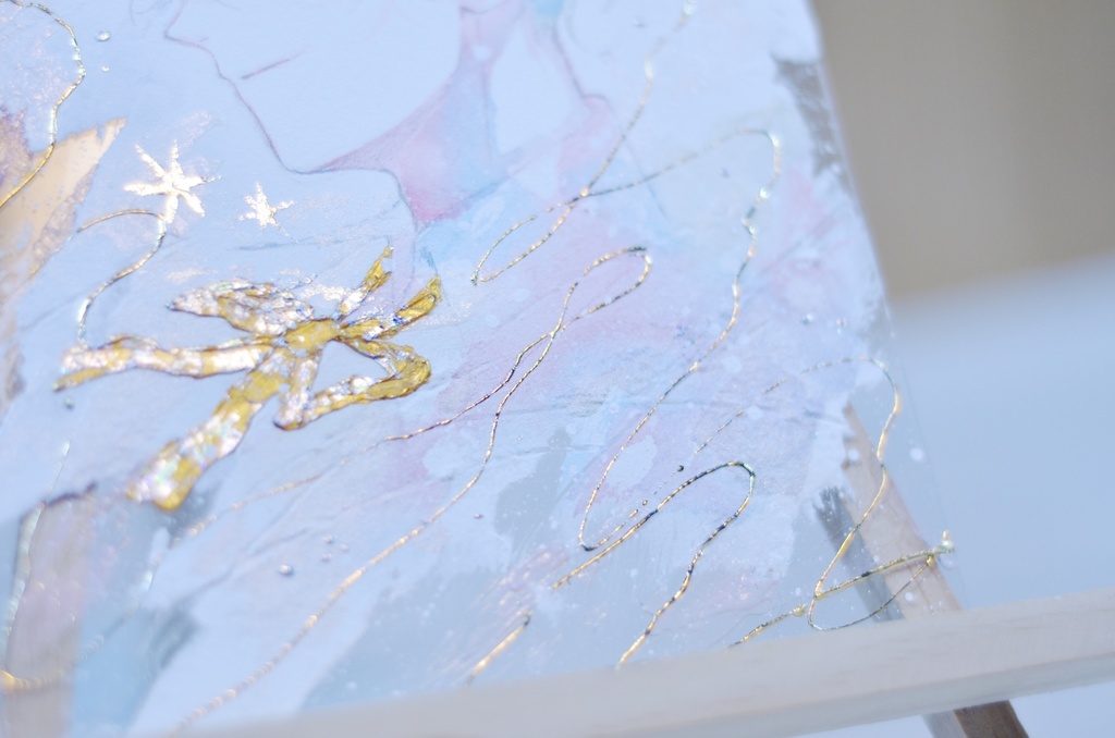 オリジナル 手描きイラスト 男の子 青年 「思い出はいつでも」 アクリル板 A5サイズ 透明水彩