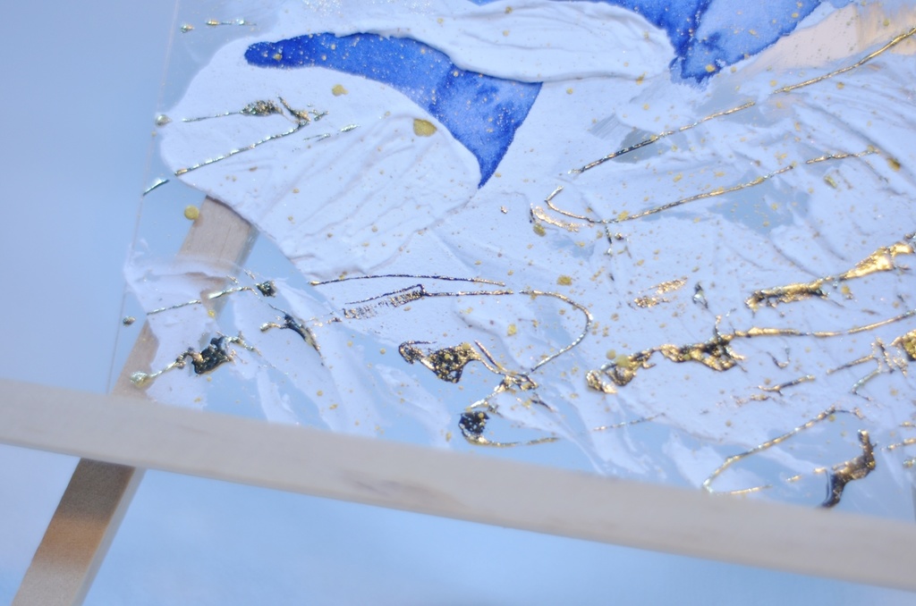 オリジナル 手描きイラスト 女の子 「静寂の森の魔女」 アクリル板 A5サイズ 透明水彩