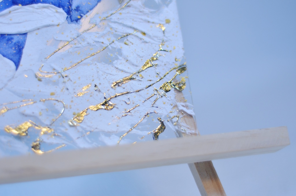 オリジナル 手描きイラスト 女の子 「静寂の森の魔女」 アクリル板 A5サイズ 透明水彩