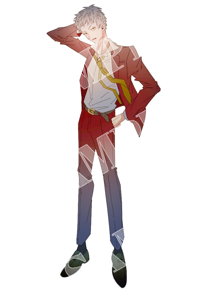 TRPG VTuber opt 立ち絵 4種類 1点もの 男の子 男性 スーツ等