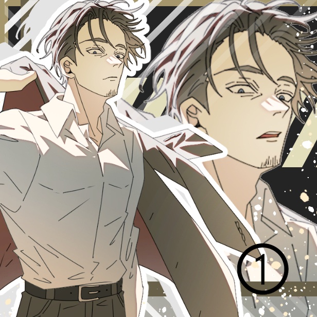 TRPG opt 立ち絵 4種類 1点もの 男の子 男性 おじさん スーツ等