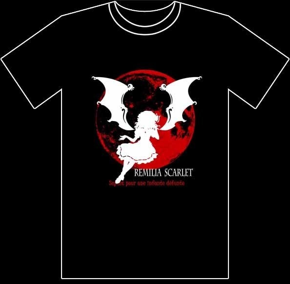 東方Tシャツ 「紅き月のセプテット」 レミリア