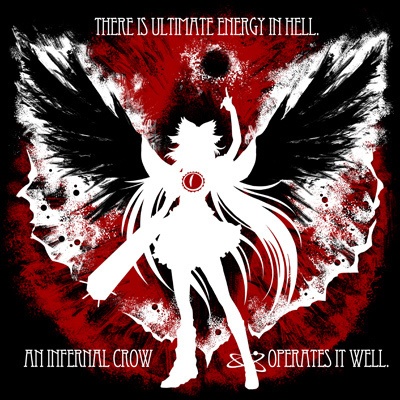 東方Tシャツ「地獄烏」霊烏路空