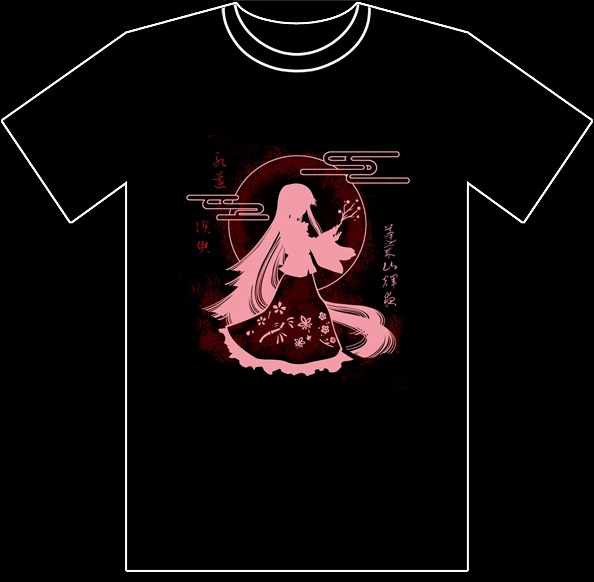 東方Tシャツ 「竹取の姫」