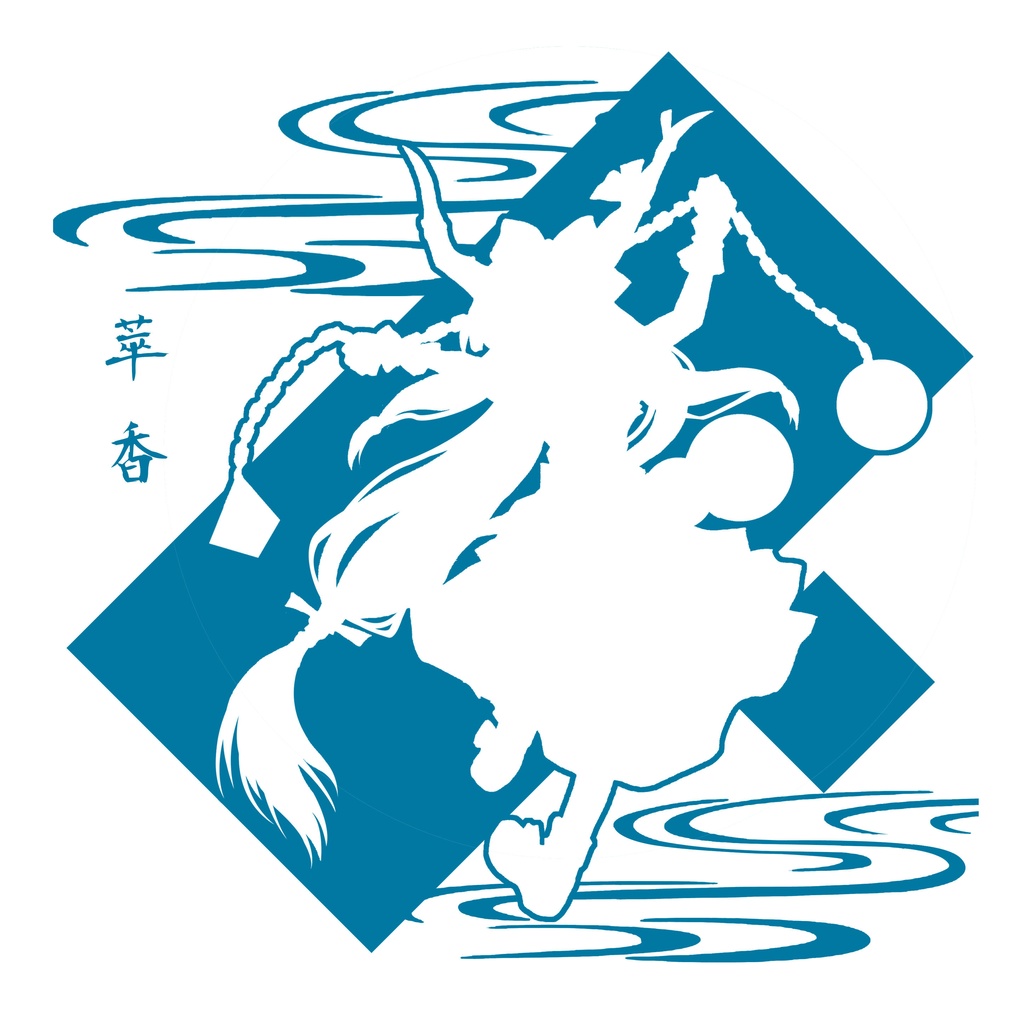 【小さめサイズTシャツ】Vネック薄手Sサイズ東方Tシャツ