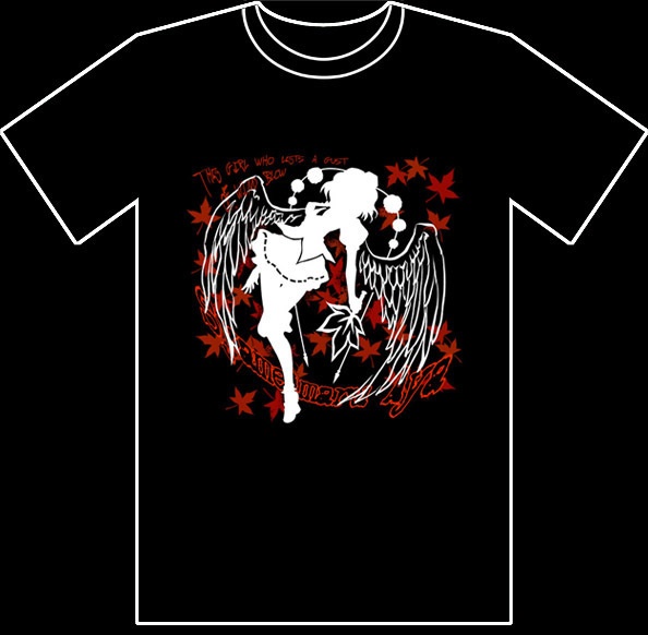 東方Tシャツ 射命丸文「風神少女」