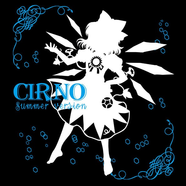 東方Tシャツ チルノ