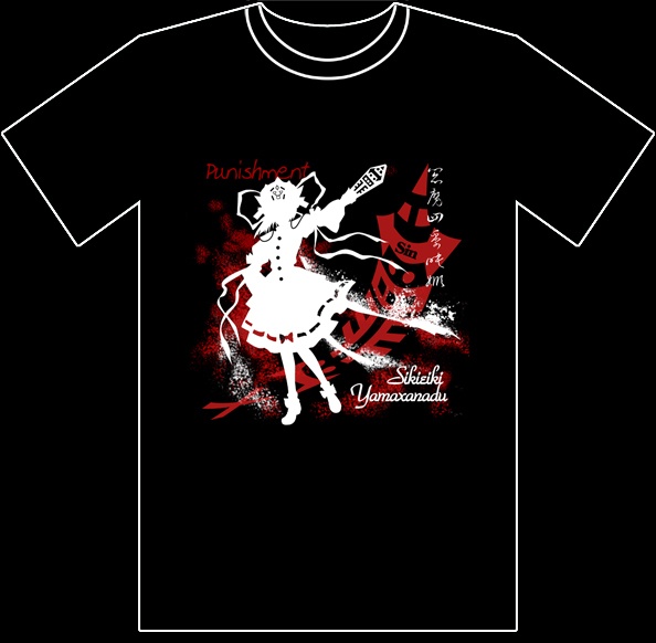 東方Tシャツ　四季映姫ヤマザナドゥ