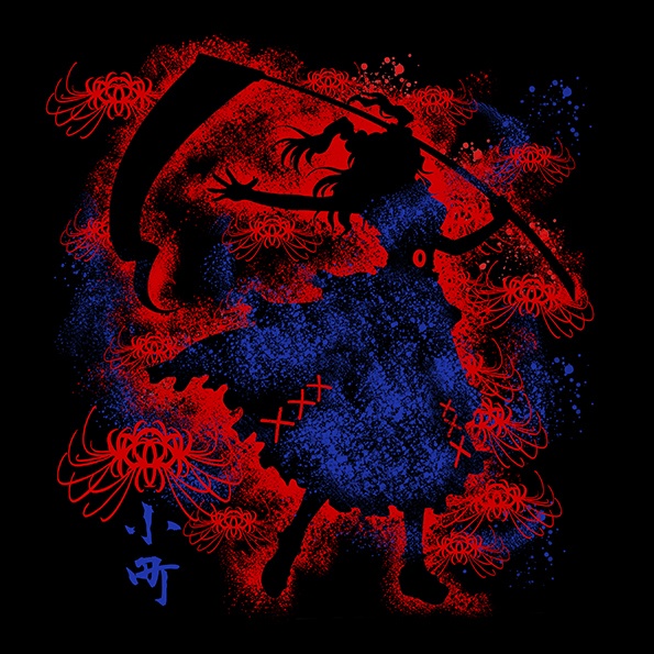 東方Tシャツ 小野塚小町「彼岸の花~リコリス」