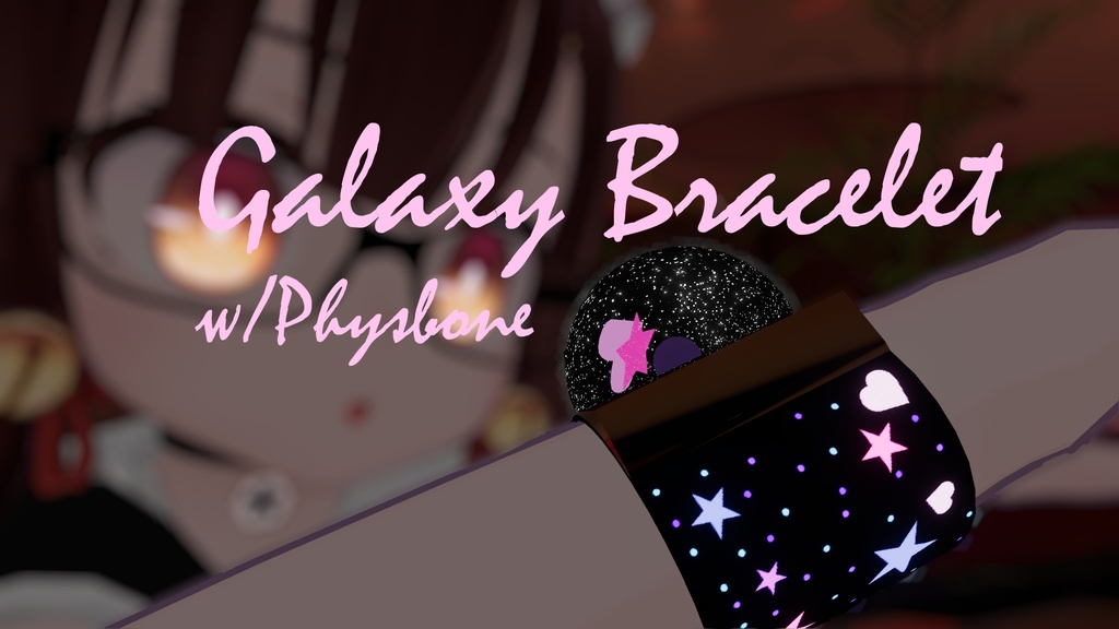 Galaxy Bracelet w/ Physbones | ギャラクシーブレスレットwith Physbones