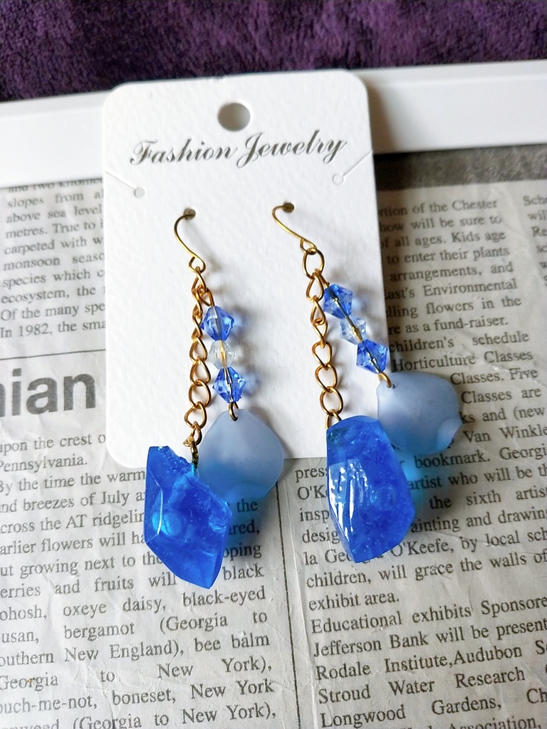 人魚の涙ピアス