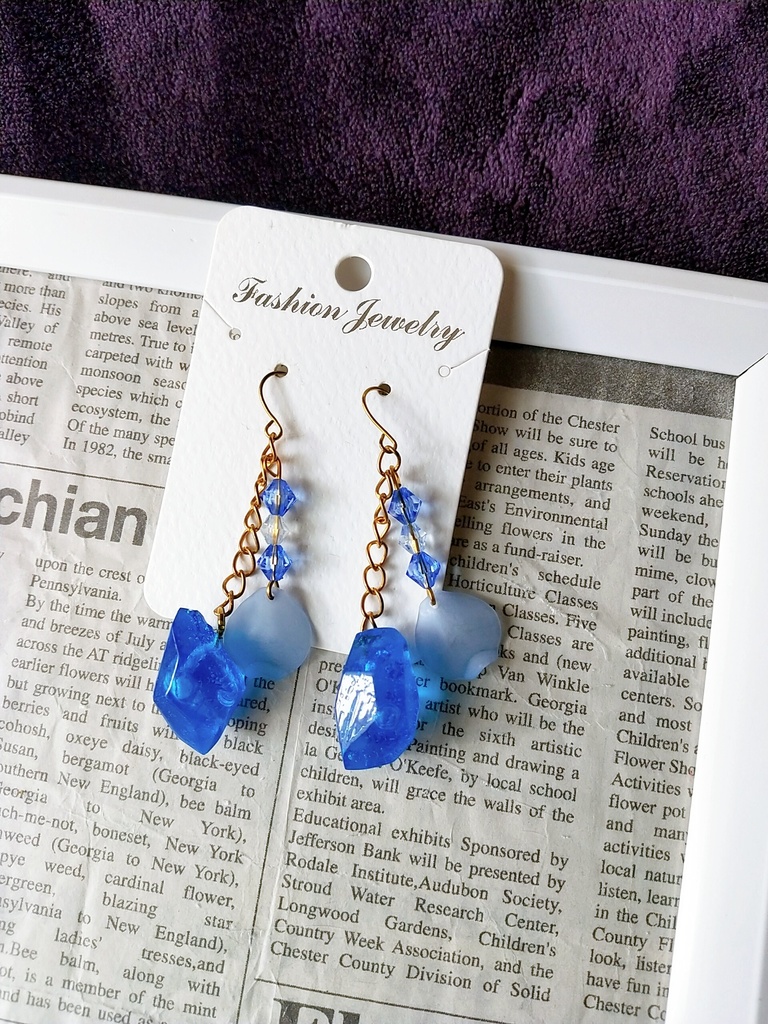 人魚の涙ピアス