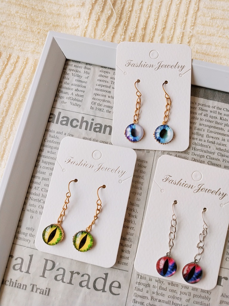 目玉ピアス 3セット