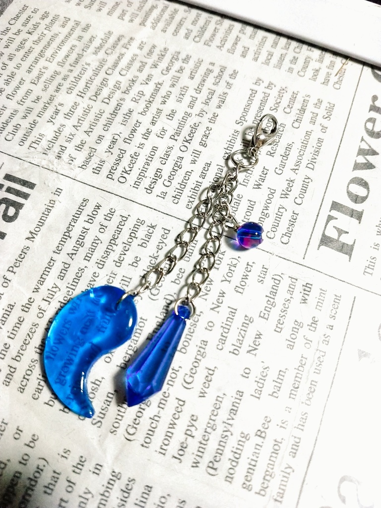 勾玉レジンアクセサリー