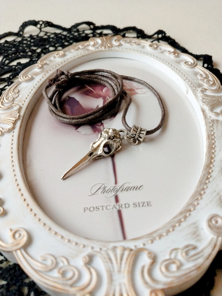 鳥のホネ風ネックレス