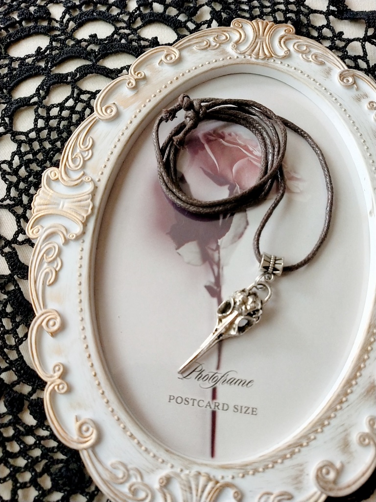 鳥のホネ風ネックレス