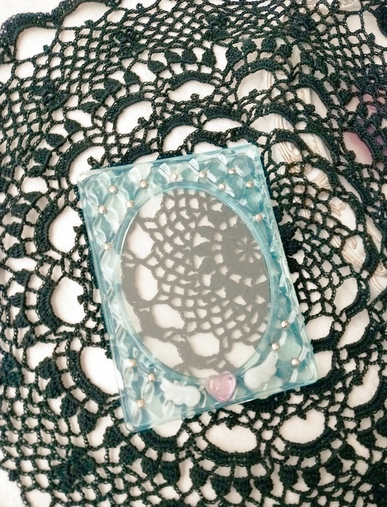 トレカケースデコ (泡ブルー)